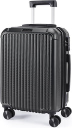 LIGHT FLIGHT Carry On Luggage 22x14x9 Airline Approved, Durable Hard Shell by LIGHTFLIGHT