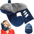 JPillow Travel Pillow for Airplanes – A Little Bulky, and Takes a Couple of by J-Pillow