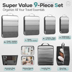 Veken 9/11 Set Compression Packing Cubes - Image 2