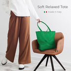 Italian Calf Leather Tote for Women - Image 4