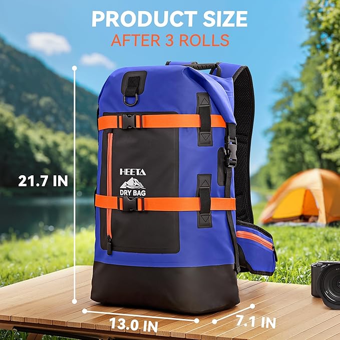 HEETA Dry Bags Waterproof Backpack 40L - Image 4