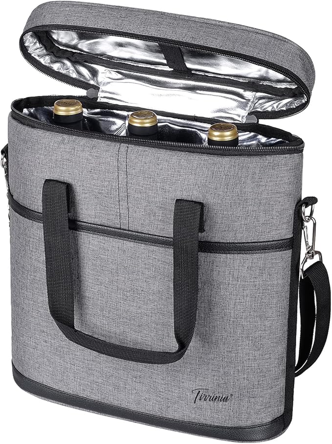 Tirrinia Insulated Wine Gift carrier by Tirrinia