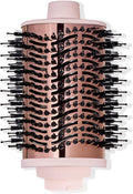 L'ANGE HAIR Multi-Volume Dryer Brush Attachment | Titanium Blow Dryer Brush Barrel for Volumizing & Styling | Tool Sold Separately | Attachment - Blush - Oval 75mm