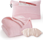 Bedsure Travel Blanket Airplane Compact by BEDSURE