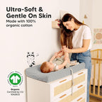 2-Pack Organic Changing Pad Covers - Image 3
