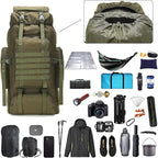 Hiking Backpack for Men 70L/100L Camping Backpack Military Rucksack Molle 3 - Image 2