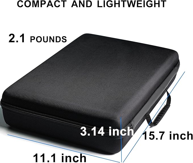 Hardshell watch case, 18 slots watch travel case - Image 4
