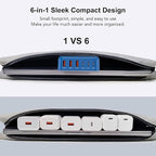 USB C Fast Charger, 100W GaN 6 Port Type C Charging Station Hub Block Cube - Image 7