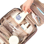 NISHEL Travel Toiletry Bag for women, Portable Hanging Organizer for - Image 5
