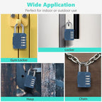 CL11BG Combination Lock, 4 Digit Outdoor Combination Padlock Set Your own - Image 6
