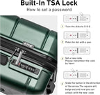 KYME 30 Inch Luggage TSA Approved Hardside Suitcases - Image 6