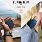BULLIANT Men Wallet Gift Boxed, Slim Front Pocket Wallet Money Clip Card Holder - Image 7