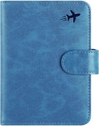Passport Holder Cover Wallet RFID Blocking Leather Card Case Travel Accessories by PASCACOO