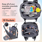 Dikaslon Diaper Bag Backpack - Image 3