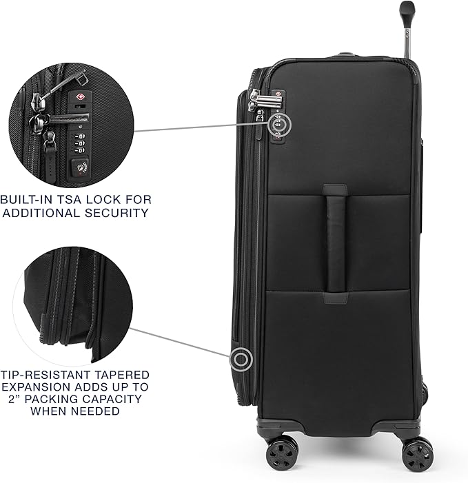 Travelpro Crew Classic Lightweight Softside Expandable Checked Luggage - Image 4