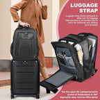 Travel Laptop Backpack for Men and Women, Business Anti Theft Slim Sturdy - Image 4