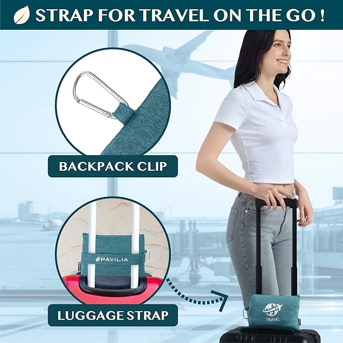 PAVILIA Travel Blanket Airplane Compact - Image 3