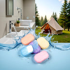 5 Boxes Eco Travel Soap Leaves, Portable Cleanser - Image 5
