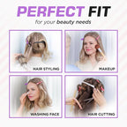 Fagaci Professional Hair Scissors & Hair Clips for Styling Sectioning Set, Hair Cutting Scissors Professional Extreme Sharp, Duckbill Hair Styling Clips, Hair Shears, Barber Scissors for Men & Women