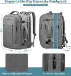60L Travel Laptop Backpack for Men, Extra Large Backpack, Big Capacity Carry On - Image 2