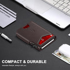 Wallet for Men Wallet with Slim Pop Up Card Holder 9-13 Cards, Bifold - Image 9