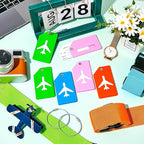 Weewooday 8 Pcs Luggage Straps Suitcase Tags Set - Image 7