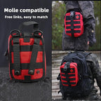 IFAK Trauma Kit, Molle Pouch Emergency Survival Kit, 6” Israeli Straps - Image 3