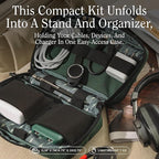 Halfday Sidekick Tech Organizer Kit | Flip-Out Kickstand - Image 5