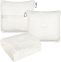 BlueHills Premium Soft Plush Travel Blanket Pillow by BlueHills