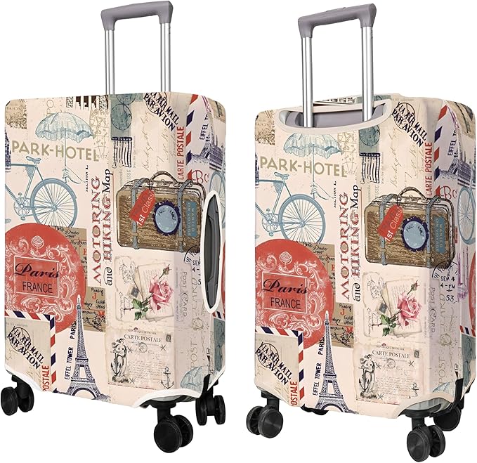 Travel Luggage Cover Suitcase Protector Fits 18-32 Inch Wheel Covers - Image 2