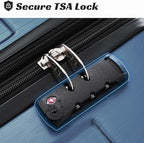 Merax Luggage Expandable Lightweight Spinner Suitcase - Image 5