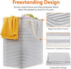 Lifewit 2 Pack Laundry Hamper Large Collapsible Laundry Baskets, Freestanding - Image 2