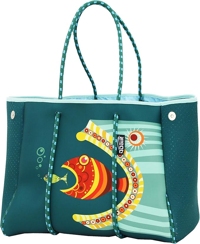QOGiR Neoprene Multipurpose Beach Bag Tote by QOGiR