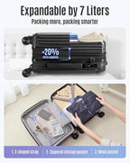 LIGHT FLIGHT Carry On Luggage 22x14x9 Airline Approved, Durable Hard Shell - Image 7