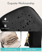 Vlando Small Jewelry Travel Case, Jewelry Pouch Bags - Image 4