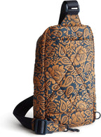 Vera Bradley Women's Lorman Sling Backpack-Featherweight Bag, Lotus Montage - Image 3