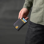 Buffway Slim Minimalist Front Pocket RFID Blocking Leather Wallets - Image 7