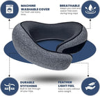 Upgraded Memory Foam Travel Neck Pillow - Image 5
