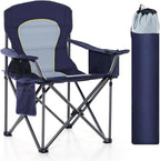 HIGH POINT SPORTS Oversized Camping Folding Chair, Heavy Duty Portable Outdoor by HIGHPOINTSPORTS