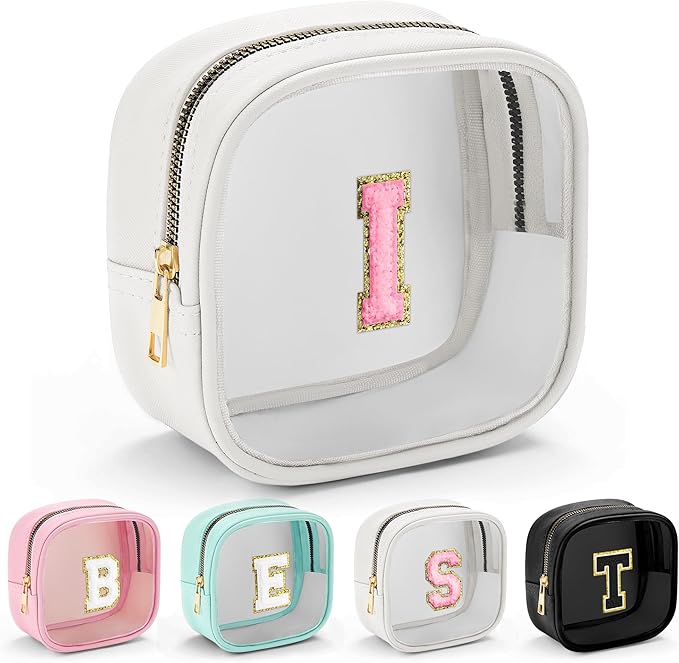 YOOLIFE Initial Make Up Bag Travel Toiletry Bag by YOOLIFE