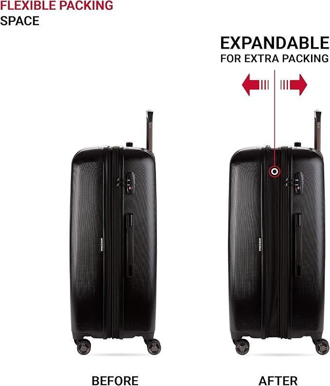 SwissGear 7272 Energie Expandable Hardside Trunk Luggage - Image 5