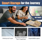 55L Travel Backpack, Extra Large Laptop Backpack, Carry On Backpack, Expandable - Image 7