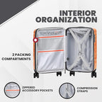 Spyder Matrix 29 Inch Large Luggage Expandable Hardside Upright Suitcase - Image 5