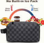 FlowFly Small Insulated Lunch box Portable Soft Bag Mini Cooler Thermal Meal - Image 3