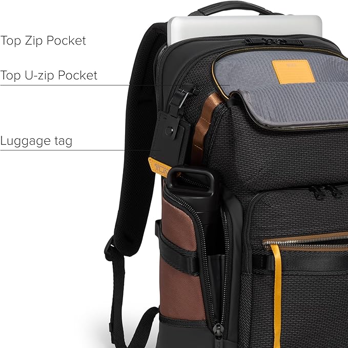 TUMI - Alpha Bravo Nomadic Backpack - Men's Durable Carry On Bag - 18.8" X - Image 5