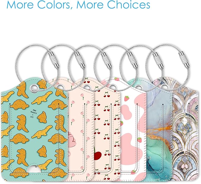 Fintie Luggage Tags, Privacy Cover ID Label - Image 7