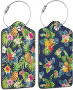 Tropical Pineapples Luggage Tags by TXIANT