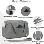 Narwey 18" Carry on Bag with Laptop Compartment 14 Inch Travel Duffel Bag - Image 6