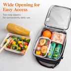 Lifewit Insulated Lunch Box for Men, Expandable Cooler Bag, Freezable Lunch Bag - Image 7