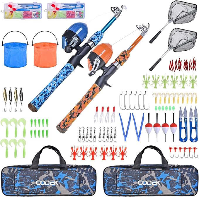 CODEK Kids Fishing Pole Set - Image 5